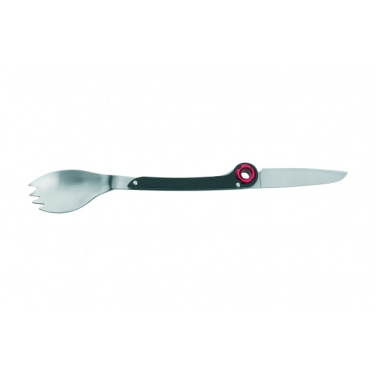Logotrade promotional item picture of: Multifunctional spoon LATEMAR Schwarzwolf