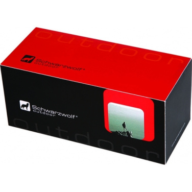 Logo trade promotional gifts image of: Flashlight BIWA Schwarzwolf