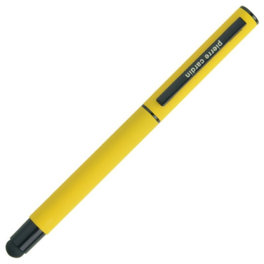 Logotrade promotional item picture of: Roller touch pen, soft touch CELEBRATION Pierre Cardin