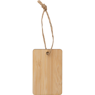 Logo trade promotional items picture of: Bamboo Pendant SALAMANCA