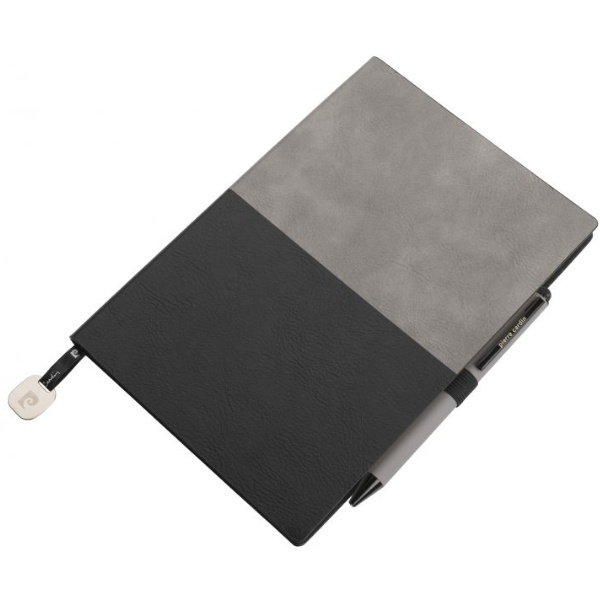 Logotrade promotional items photo of: Notepad A5 & ballpoint pen REPORTER Pierre Cardin