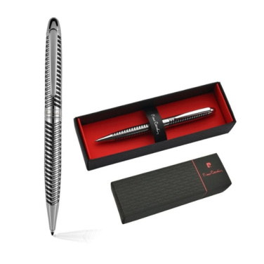 Logo trade promotional giveaway photo of: Metal ballpoint pen ELODIE Pierre Cardin