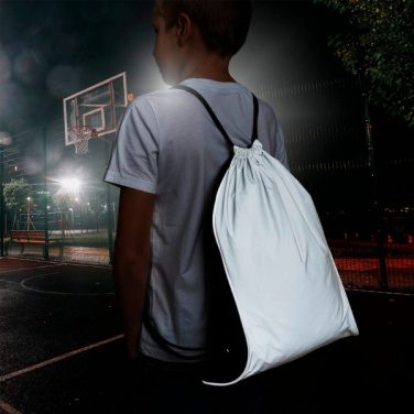 Logotrade business gift image of: Drawstring bag DENISON Schwarzwolf