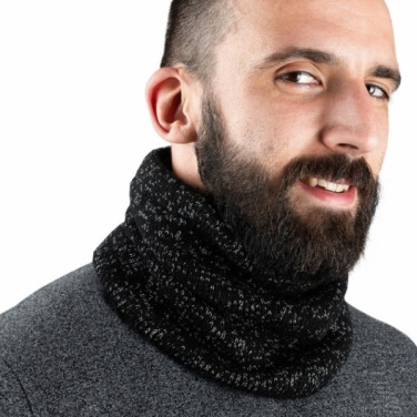 Logo trade promotional giveaway photo of: Multifunctional bandana MOGOTON Schwarzwolf