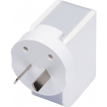 Logo trade promotional product photo of: Travel adapter ANTWERP