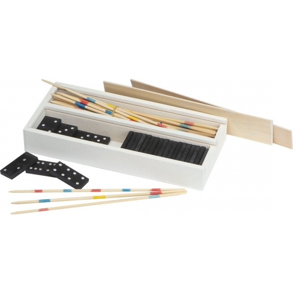 Logotrade advertising product image of: Mikado and Domino Game FOLIGNO