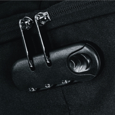 Logo trade promotional products image of: Backpack MAREB Schwarzwolf