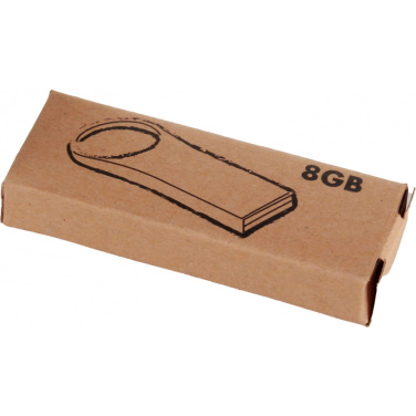 Logo trade promotional items picture of: Metal USB Stick 8GB