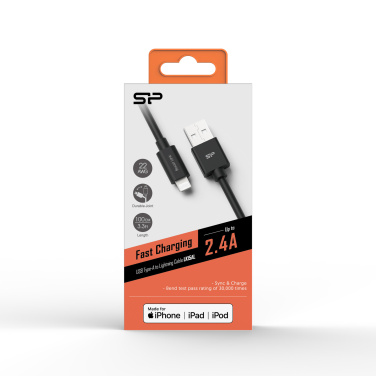 Logo trade promotional gift photo of: DATA TRANSFER CABLE LK15AL Type A- Mfi Lightning