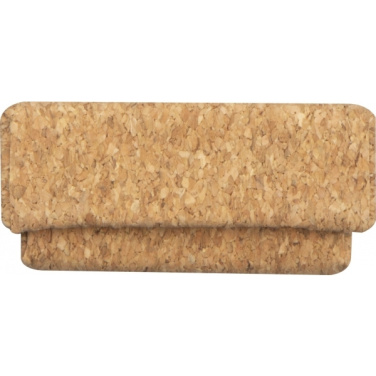 Logo trade advertising product photo of: Twist-ballpen metal and cork LILLEHAMMER