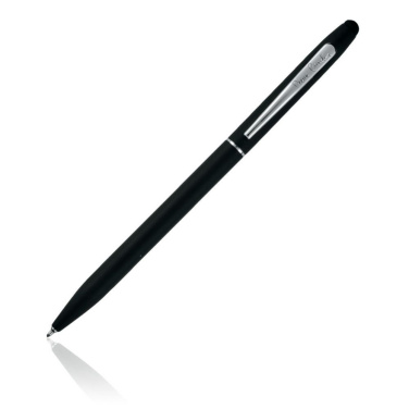 Logo trade promotional item photo of: Metal ballpoint pen touch pen ADELINE Pierre Cardin