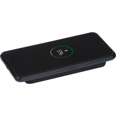 Logotrade promotional product image of: Wireless charger and powerbank 8000 mAh MILAN
