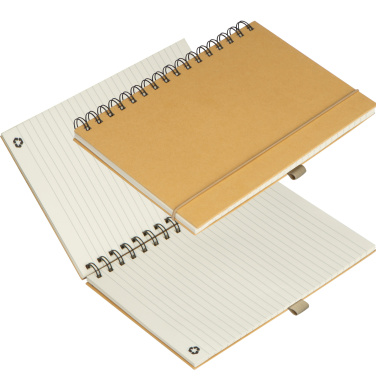 Logo trade promotional item photo of: Cardboard notebook SILKEBORG