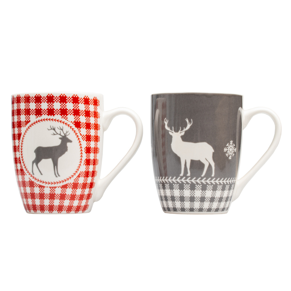 Logo trade promotional items picture of: 2 Xmas mugs ANKARA
