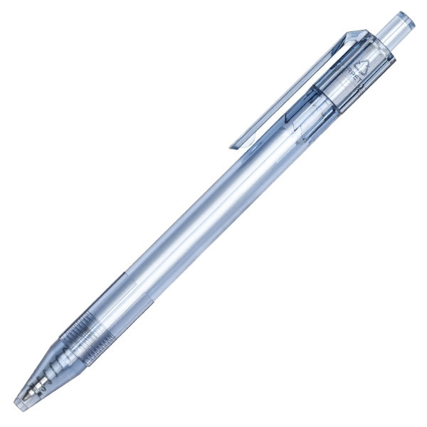 Logotrade promotional item image of: Transparent ballpen GLASGOW