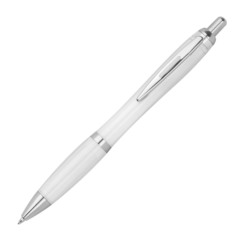 Logotrade promotional gift image of: Transparent ballpen ALKEN