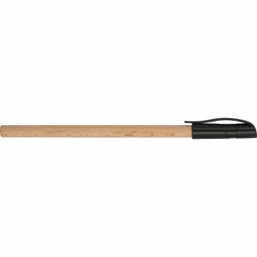 Logo trade promotional product photo of: Wooden ballpen PALMDALE