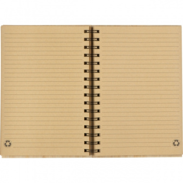 Logo trade promotional item photo of: A5 notebook PISA