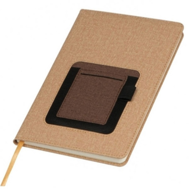 Logo trade promotional giveaways picture of: A5 notebook TILBURG