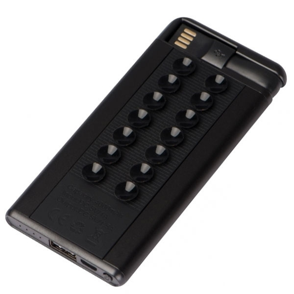 Logo trade promotional gifts picture of: Powerbank 4000 mAh CHIETI