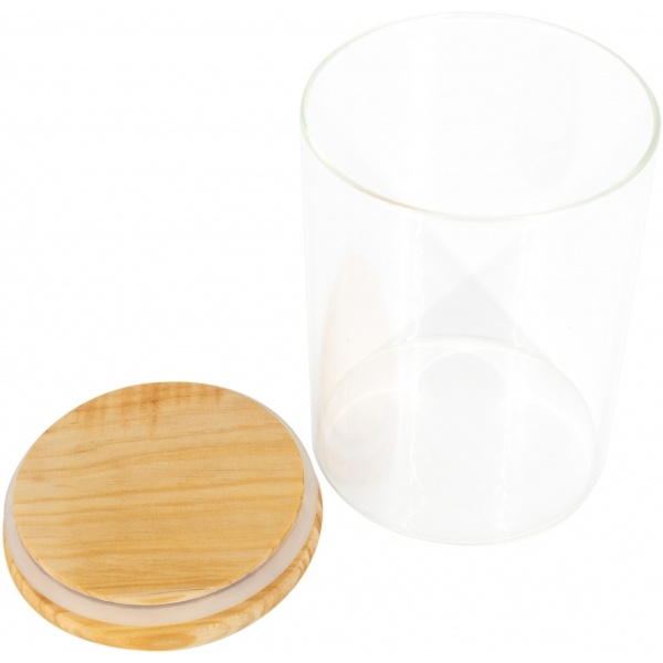 Logotrade corporate gift image of: Pojemnik szklany OSAKA 700 ml