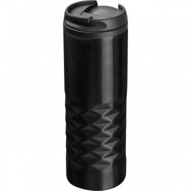 Logotrade advertising product image of: Thermal stainless steel mug SANTANDER 500 ml