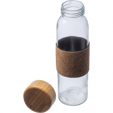 Logotrade promotional merchandise image of: Glass bottle SKOPJE 500 ml