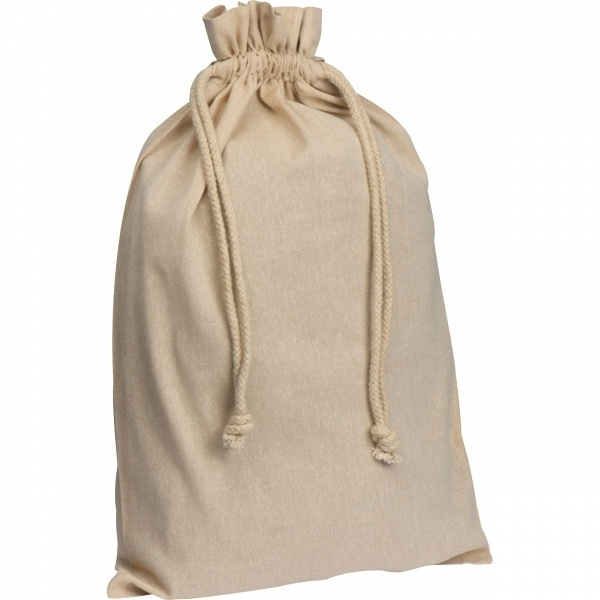 Logotrade promotional products photo of: Recycled cotton bag PARKSVILLE