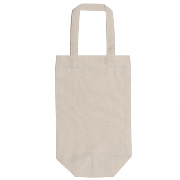 Logo trade promotional gift photo of: Cotton wine bag NICE
