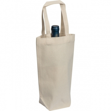 Logo trade advertising product photo of: Cotton wine bag NICE