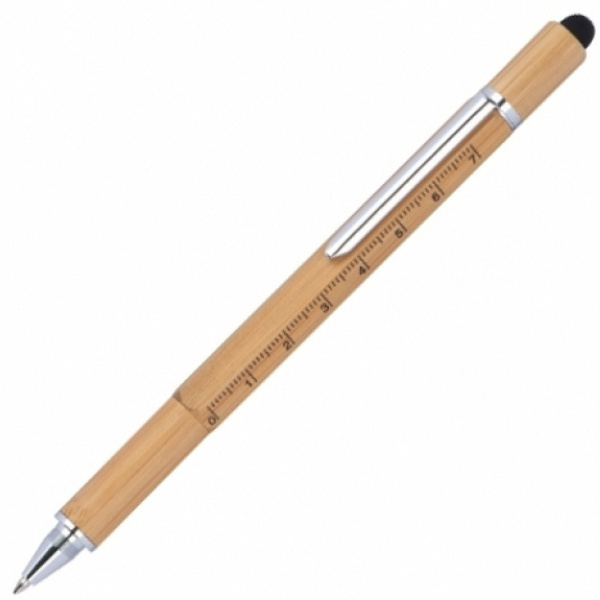 Logo trade corporate gifts image of: 6in1 multifunctional pen COIMBRA