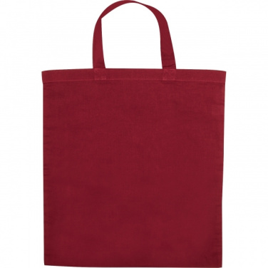 Logo trade business gifts image of: Cotton bag with short handles BREGENZ