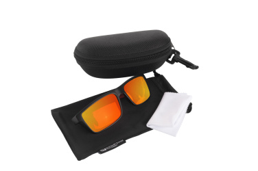 Logo trade promotional products picture of: Sunglasses IRAVADI Schwarzwolf