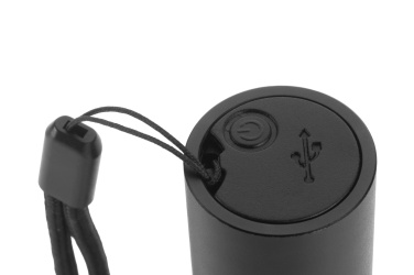 Logo trade promotional products image of: Flashflight ZAGROS Schwarzwolf