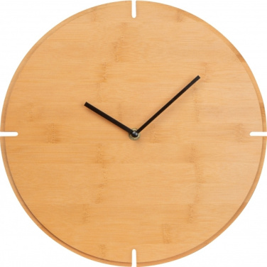Logotrade promotional merchandise image of: Wall Clock HAMPTON