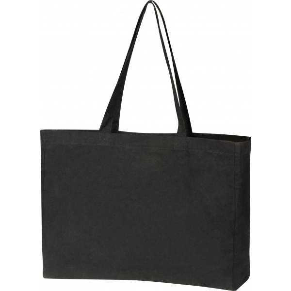 Logo trade promotional items picture of: Organic cotton bag BARI