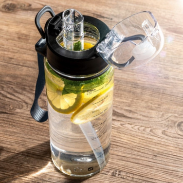 Logo trade promotional items picture of: Drinking bottle SEYHAN 900 ml Schwarzwolf