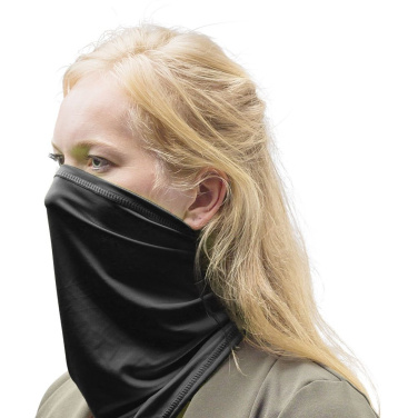 Logo trade business gifts image of: Multifunctional bandana JERRY Schwarzwolf