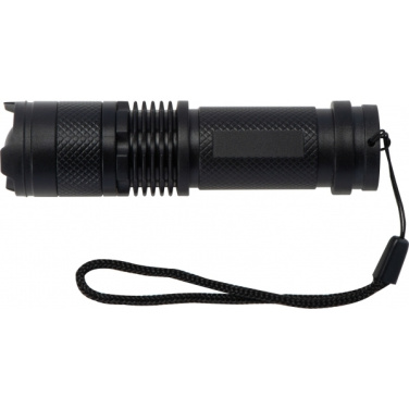 Logo trade business gift photo of: Rechargeable flashlight AARHUS