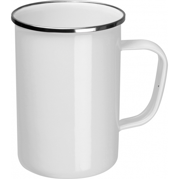 Logotrade promotional item image of: Enamel cup Adelaine