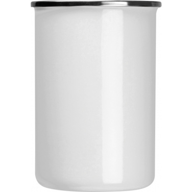 Logo trade promotional product photo of: Enamel cup Adelaine