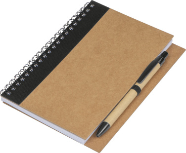Logotrade promotional item picture of: Spiral notebook Ravenna