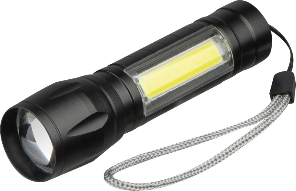 Logo trade promotional items picture of: Rechargeable flashlight Tokyo