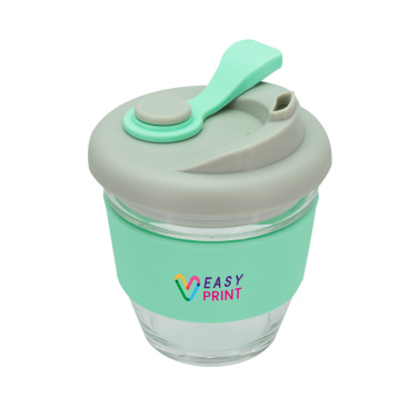 Logotrade promotional gift picture of: Glass coffee cup 227 ml