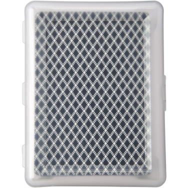 Logo trade promotional gifts image of: Reno playing cards set in case