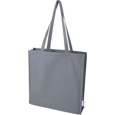 Logotrade corporate gift picture of: Florida 270 g/m² GRS recycled gusset tote bag 14L