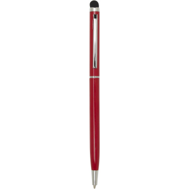 Logotrade corporate gift image of: Ore aluminium ballpoint pen with stylus