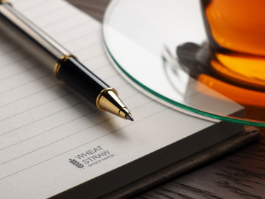 Logo trade promotional giveaways picture of: Recycled Tea Notebook 209734000