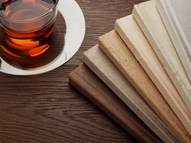 Logotrade promotional product image of: Recycled Tea Notebook 209734000