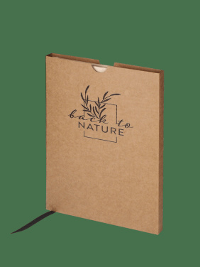 Logotrade promotional merchandise photo of: Recycled Coffee Notebook 209733900